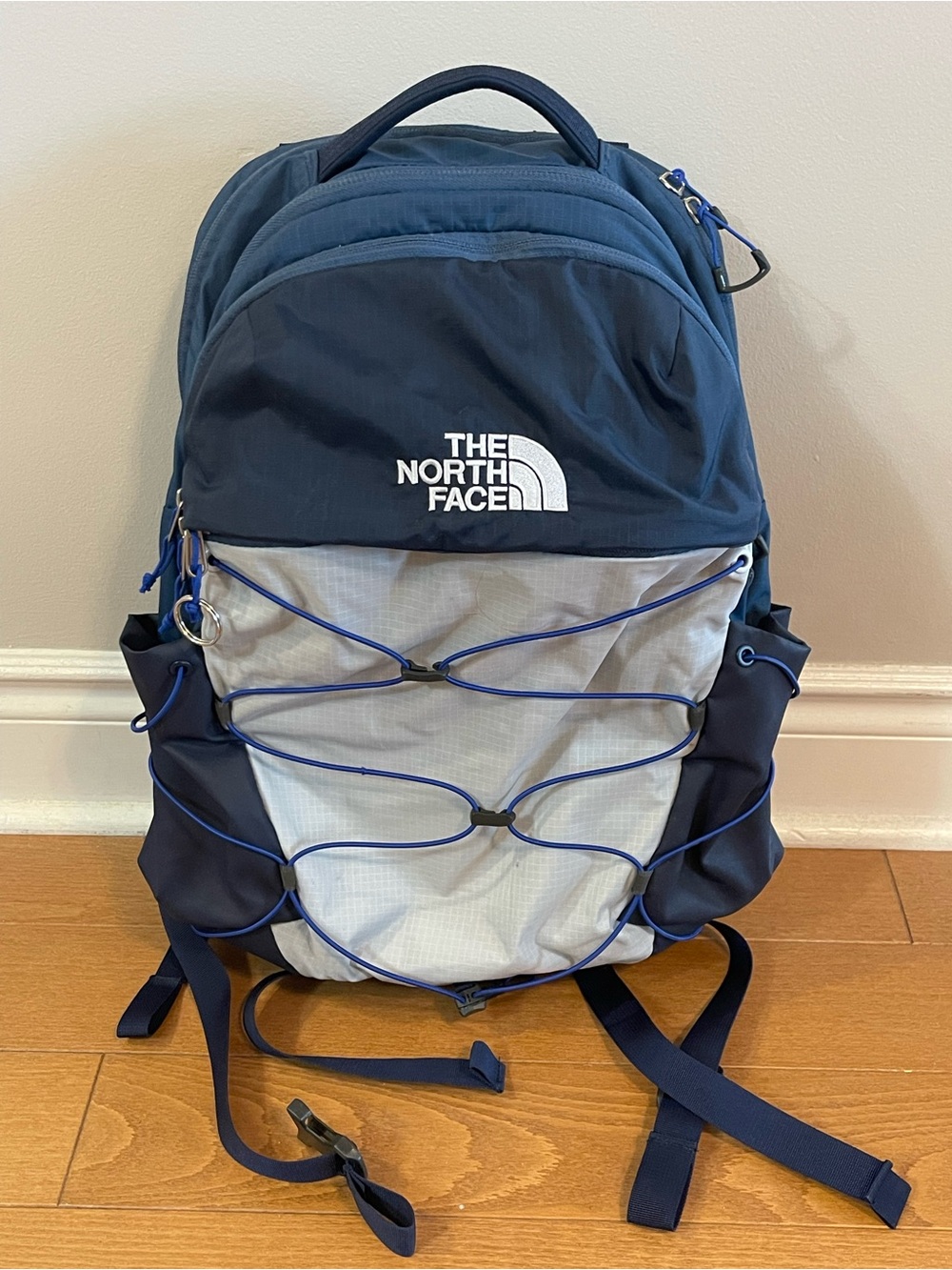 The North Face Women’s Borealis Navy Blue and Grey Backpack 27L